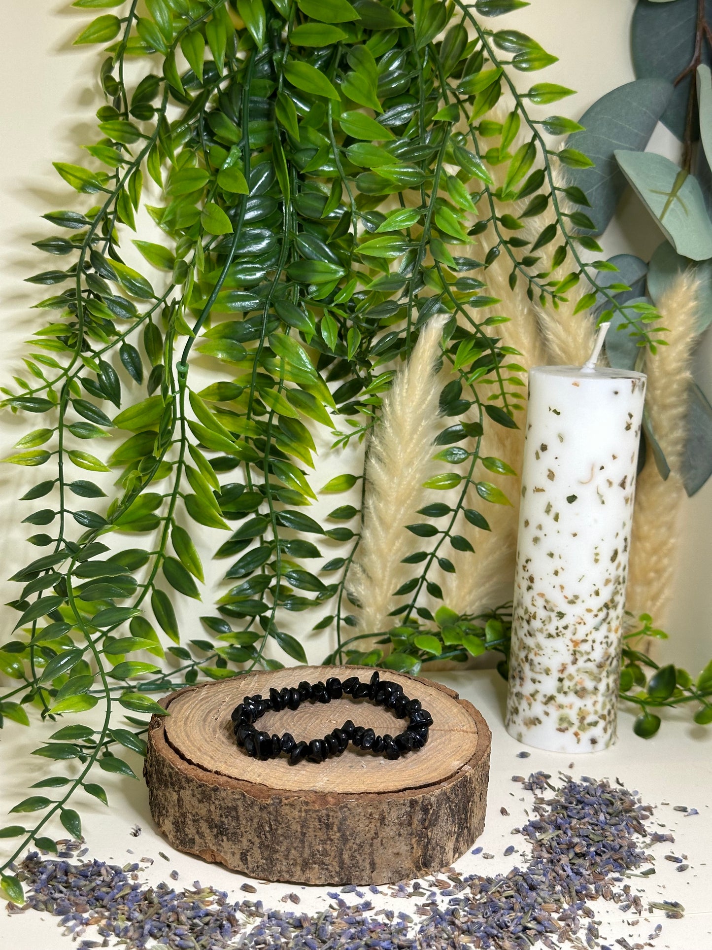 Bracelet Spinelle noire