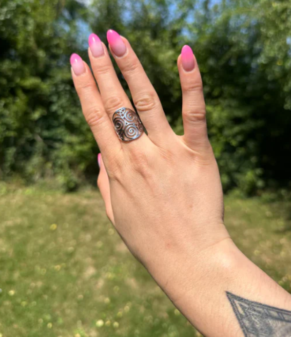 Bague triskèle
