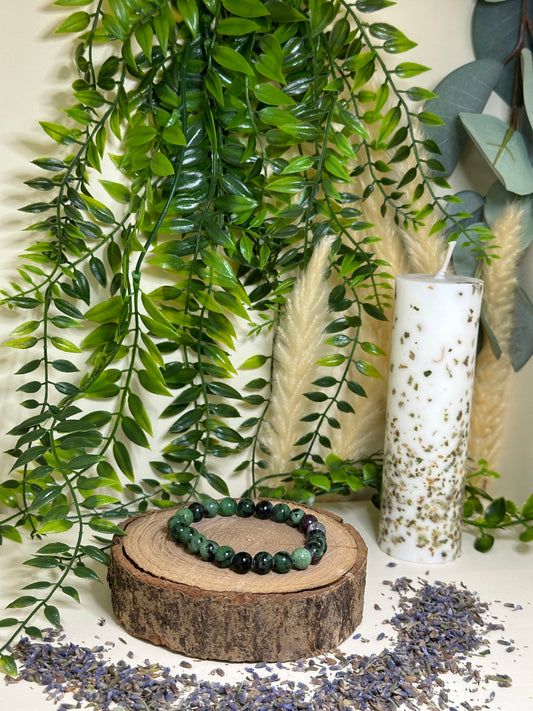 Bracelet Rubis Zoisite