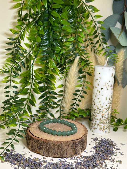 Bracelet Aventurine verte