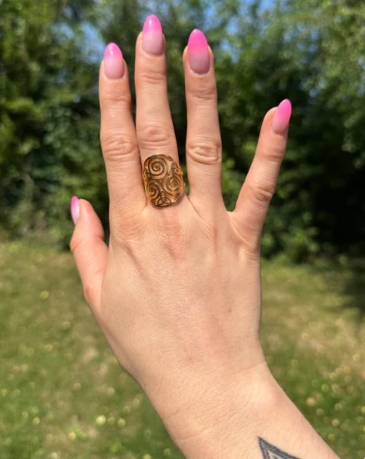 Bague triskèle