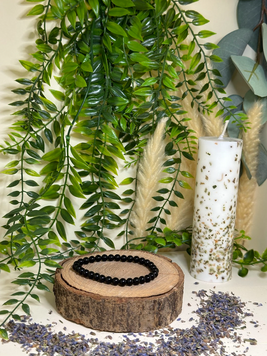 Bracelet Obsidienne
